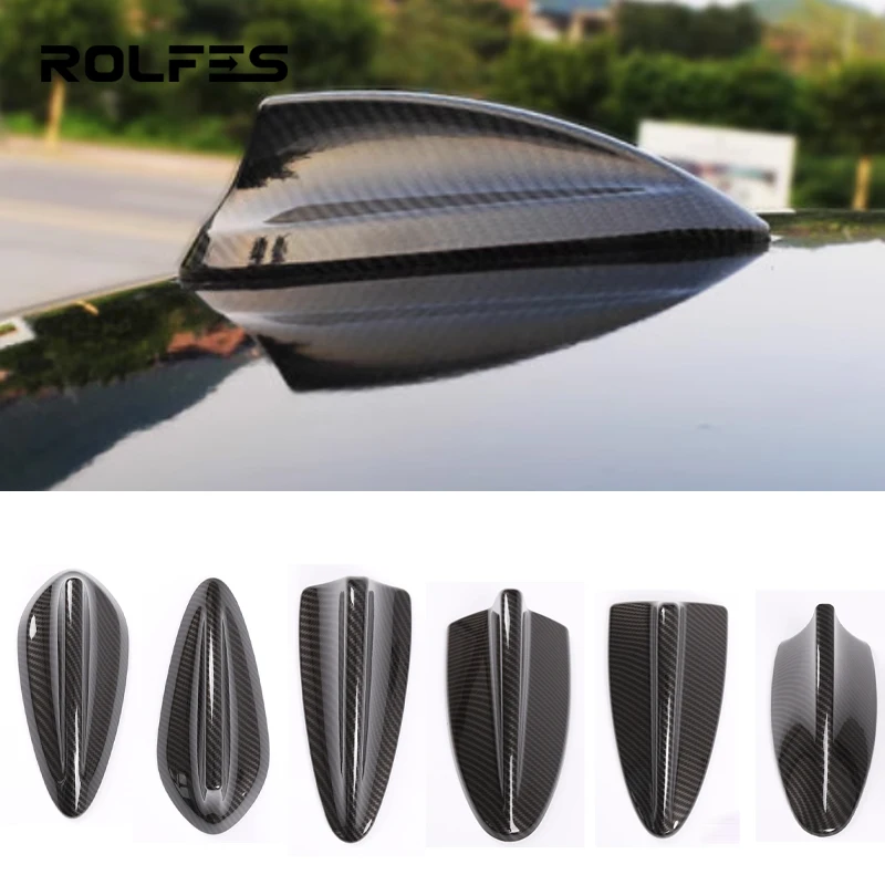 ROLFES ABS Carbon Fiber For BMW 1 2 3 4 5 7 Series X1 X2 X3 X4 X5 X6 M2 M3 M4 M5 Shark Fin Antenna Cover