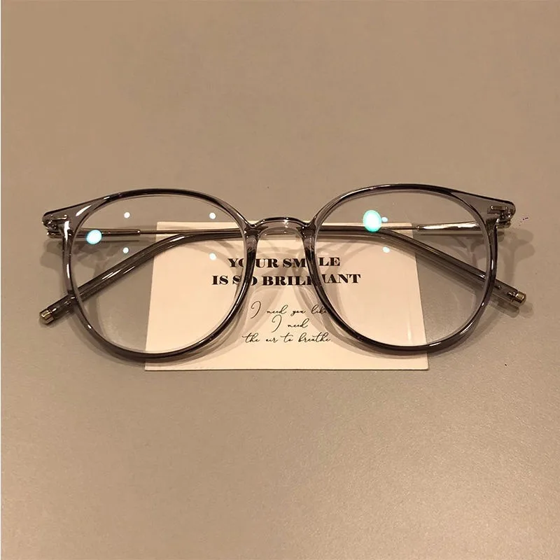 

Ультралегкие квадратные очки TR90 с защитой от синего света для женщин и мужчин, корейская версия, модные антирадиационные очки