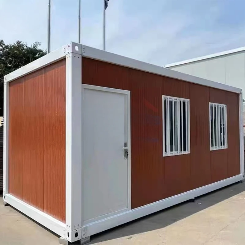 Waterproof Portable Office Container Houses 40 Feet Luxury Prefabricated House