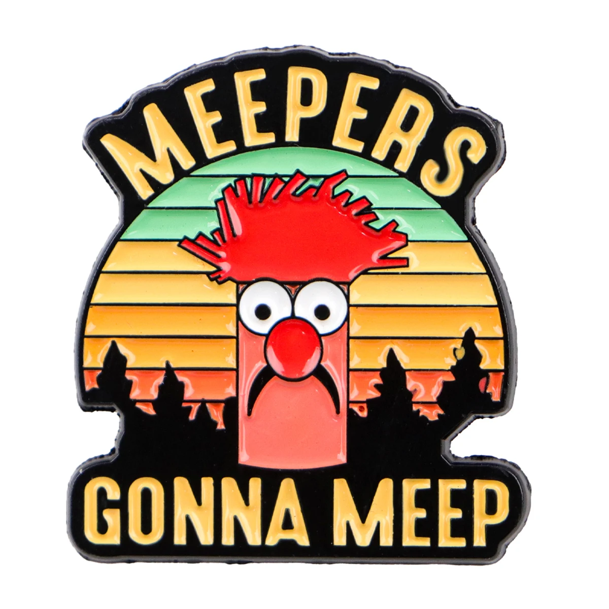 الكرتون تحت عنوان المينا دبوس روح الدعابة بروش الصنوبر التلبيب شارة بدبابيس على ظهره الملابس والاكسسوارات مجوهرات الأزياء أصدقاء الهدايا #6