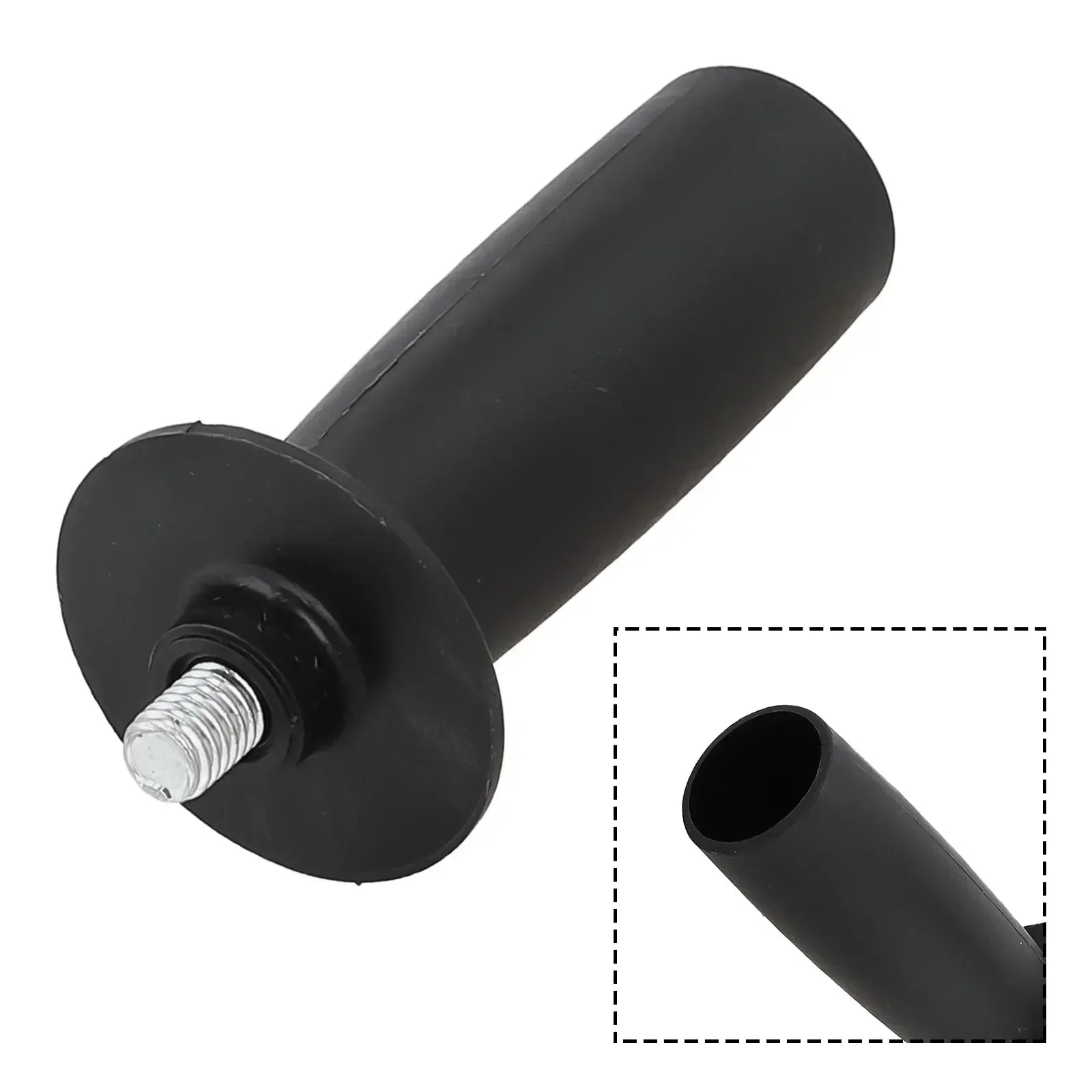 Side Handle Angle Grinder Handle 8mm/10mm Black Comfortable Grip Convenient To Install Install Plastic Handle 1Pc