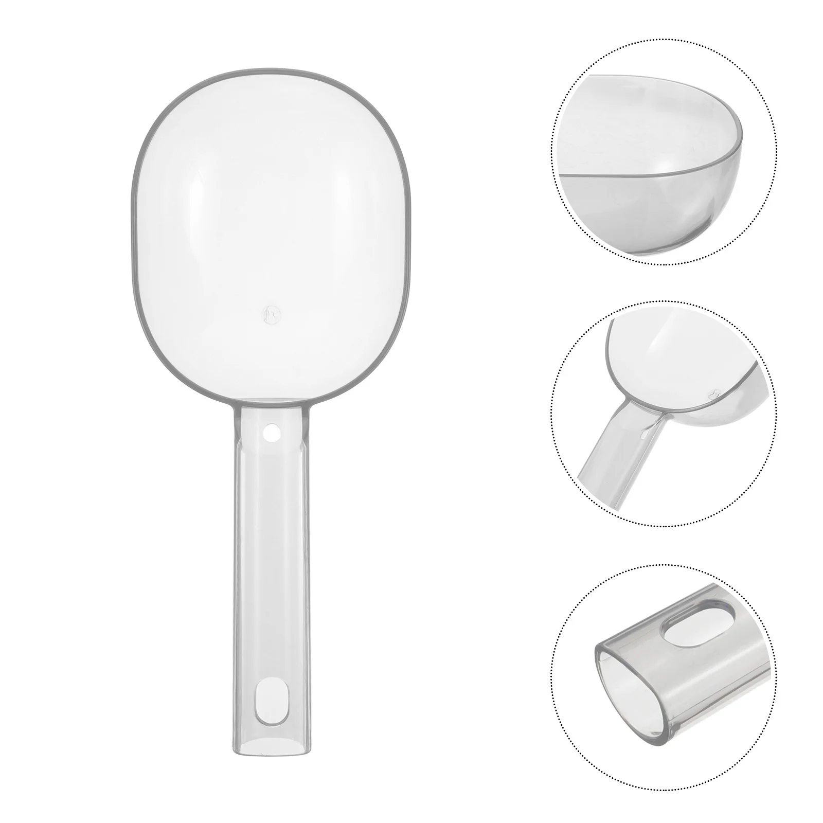 

Long Handle Plastic Spoon Multi-Use Rice Paddle Flour Scoop Non-Stick Kitchen Measuring Scoop Grain Cooking Utensil