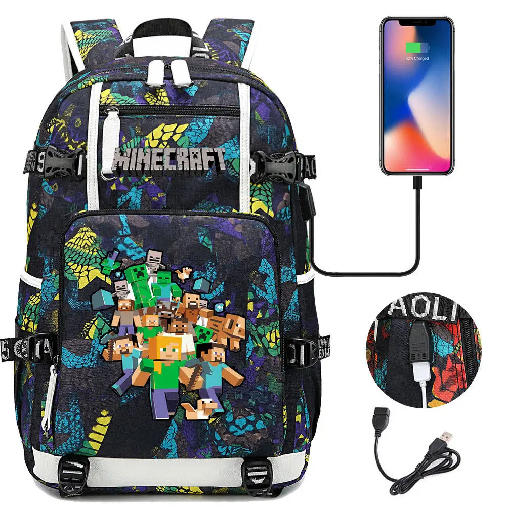 sac-a-dos-grande-capacite-my-world-pour-les-eleves-du-college-et-du-primaire-sac-a-dos-anime-a-double-bretelle-sac-d'ecole-rembourre