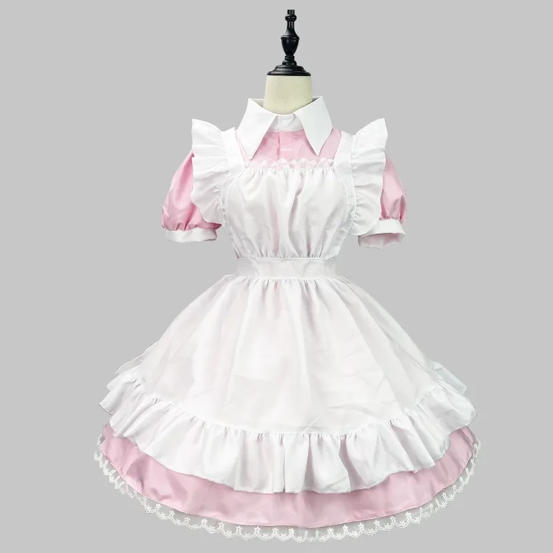 Traditional Maid Long Dress Maid Dress British Butler Cosplay Japanese Uniform Cute Dress Мускулистый Костюм