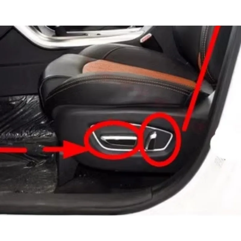 حقيقي مقعد مسند الظهر تعديل مقبض مقبض وسادة الجبهة الخلفية زاوية تعديل التبديل BYD أغنية العلامة التجارية الجديدة