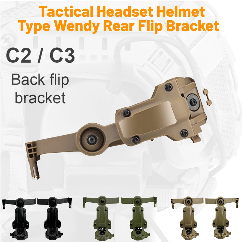 Тактический шлем OPS CORE ARC/Wendy M-LOK, адаптер для рельса, крепление для шлема, подходит для аксессуаров для гарнитуры для стрельбы COMTAC III