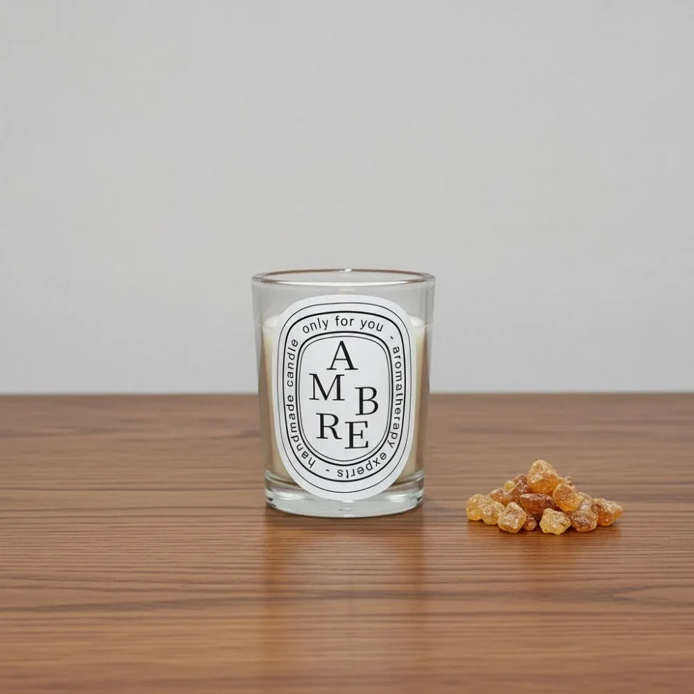 جديد الخريف والشتاء جو العطر شمعة معطرة هدية رومانسية جرة شفافة الشموع العطرية الخفيفة لضيف الزفاف