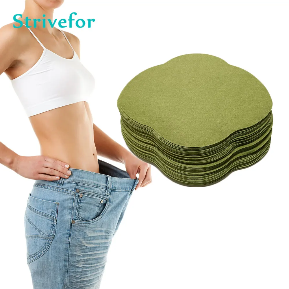 

60pcs Unisex L Size Slim Patch Wormwood Weight Loss Navel Sticker Slimming Products Fat Burning Anti Cellulite Health Care B0021