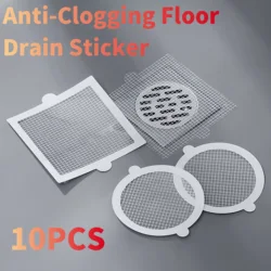 Filtro desechable para fregadero, pegatina antiobstrucciones para drenaje de ducha, filtro para captador de pelo, cubierta de drenaje de suelo, accesorios de baño y cocina