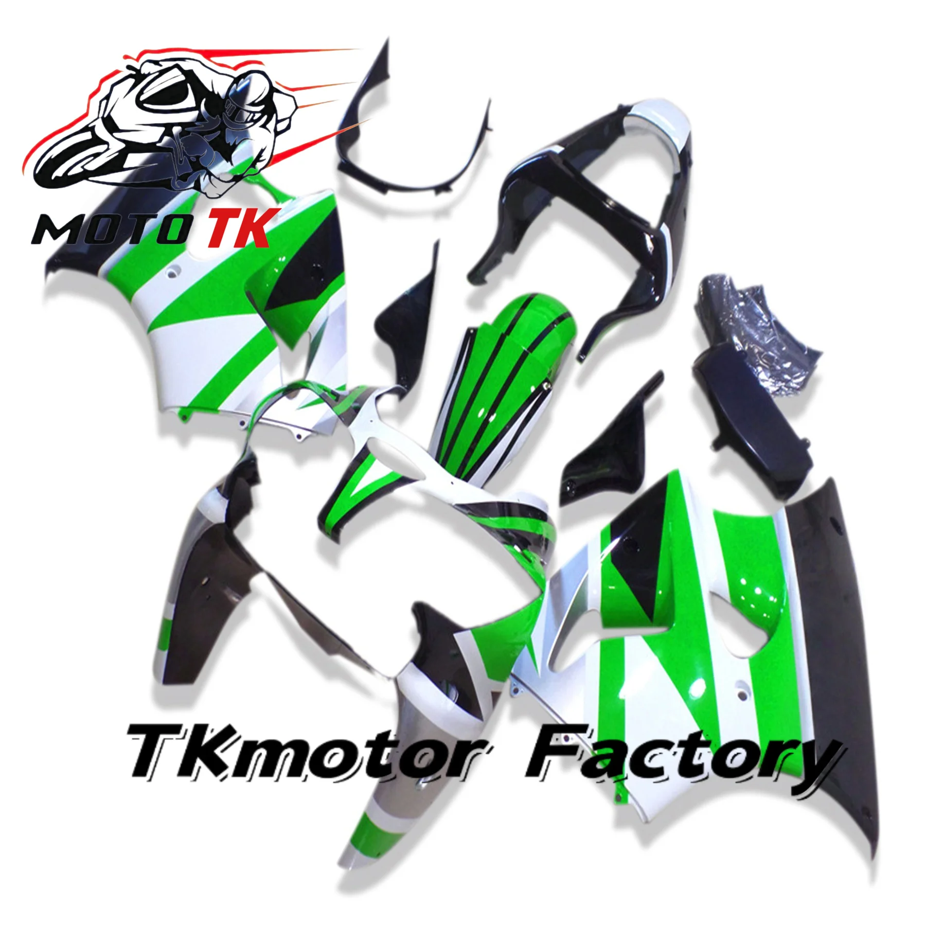 

Fairing Kit Bodywork For Kawasaki ZX6R 636 2000 2001 2002 ABS Injection Molded Motorcycle Plastic Parts