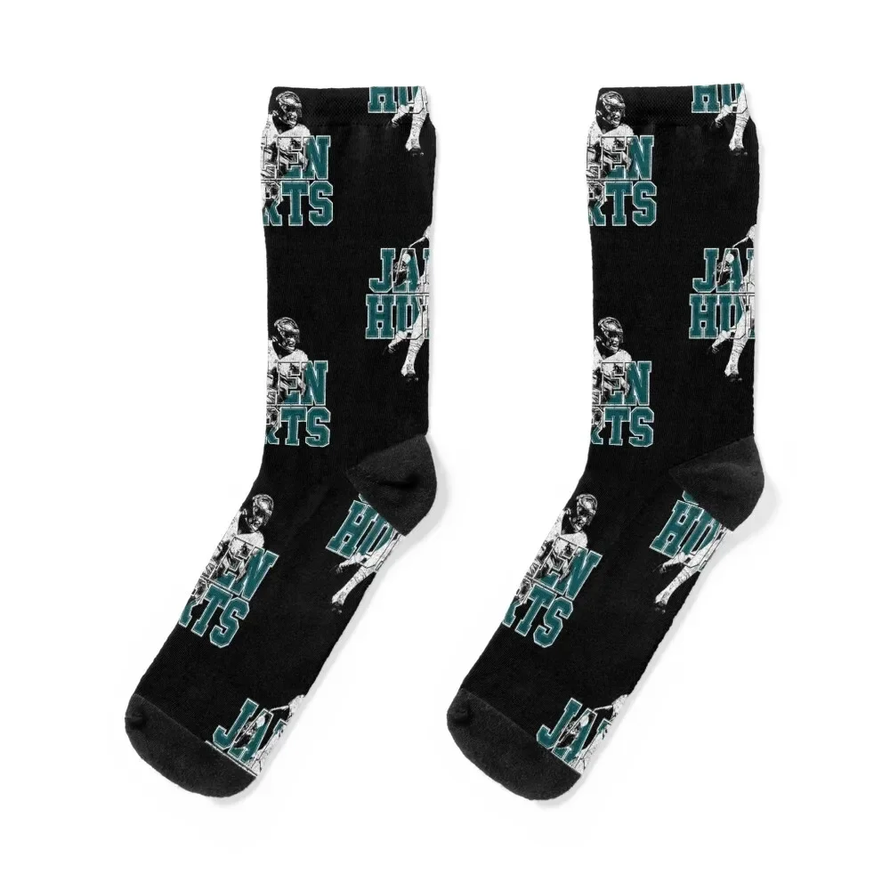 

Jalen Hurts Socks winter thermal Antiskid soccer happy Men's Socks Women's