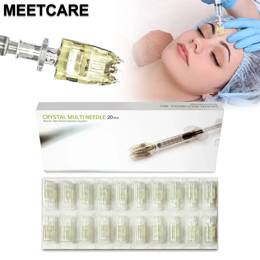 Korea Crystal Multi 5-Pin Mikronadel-Kartusche zur Hautverjüngung und Hydratisierung, 32G 1,5 Hydra Mesotherapie-Werkzeug für Handinjektionen – Detail 1
