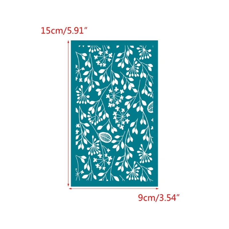 Silk Screen Stencils for Polymers Clay 3.5x6inch Reusable Silkscreens Print Kits