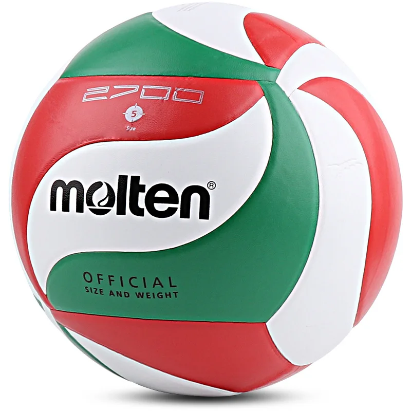 Original Molten V5M2700 Volleyball Standard Size 4/5 PU Ball for Students Adult and Teenager Competition Training Ball