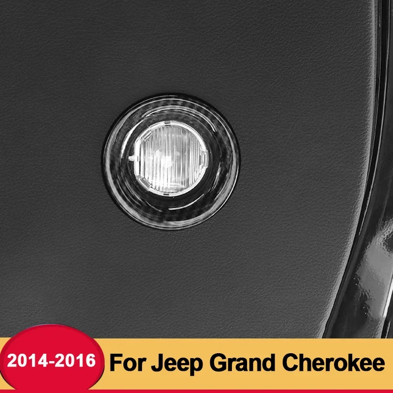 

Для Jeep Grand Cherokee 2014 2015 2016 2017 2018 2019 ABS-волокно, задняя дверь, абажур для чтения, панель, накладка, аксессуары