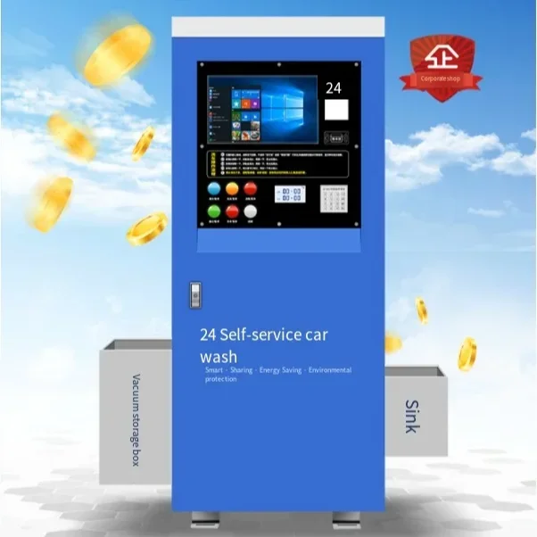 Intelligent 24 Hours Self Service Car Wash Machine Car Wash Machine Automatic