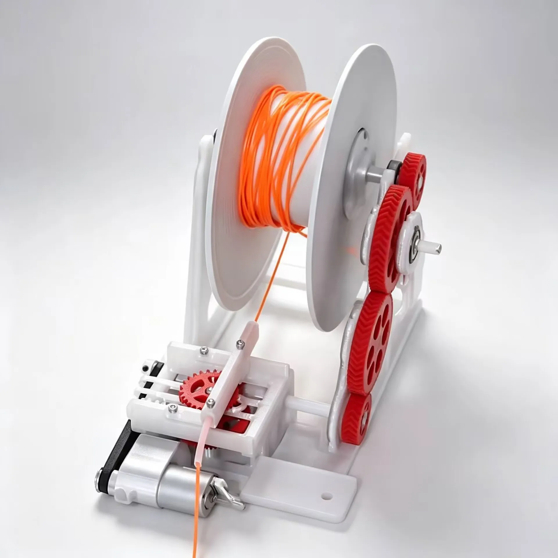 3D Printer Filament Winder,Universal Spool Coiling Tool for PLA PETG ABS,3D Printing Consumable Rewinding Organizer for DIY Work