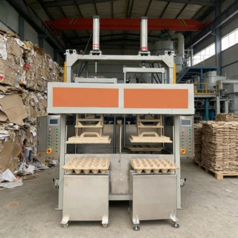 CE Certified Automatic Pulp Egg Tray Machine with Energy Saving Design