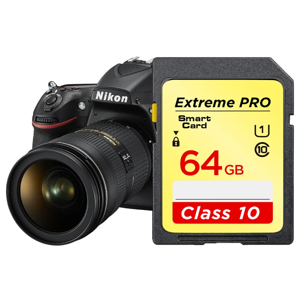 High Speed SD Card 128GB Memory Card Camera 64GB 32GB UHS-I Flash Card 256GB 16GB Up To Max 95M Class10 633x For camera