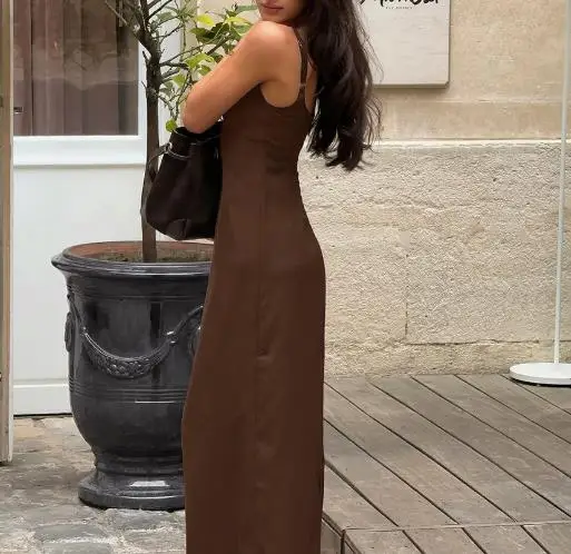 Yujie 스타일 허리 Cinching 슬림 피트 섹시한 조끼 스커트 복고풍 기질 꽉 끼는 롱 스커트