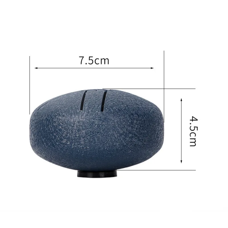 Mini 3 Inches 6 Notes Steel Tongue Drum Rain Drum with Drumsticks Hollow Ethereal Drum Unique Instrument for Yoga Meditation
