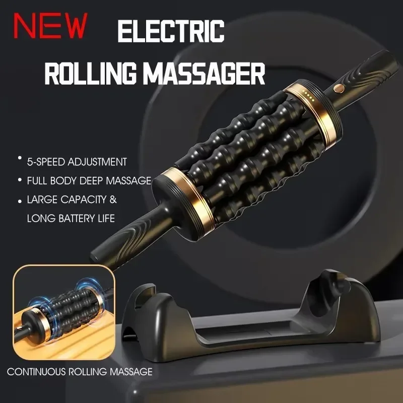 

NEW Body Cordless Roller Electric Foot Massager Shiatsu Kneading Leg Roller Kneading Calf Deep Relieve Fatigue Relaxation Muscle