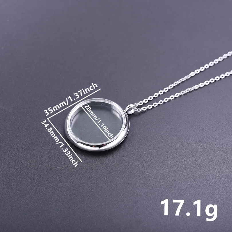 High Fashion Twist Locket Pendant Necklaces For Women Men Jewelry Memory Photo Floating Charm DIY Stainless Steel Lockets Gift