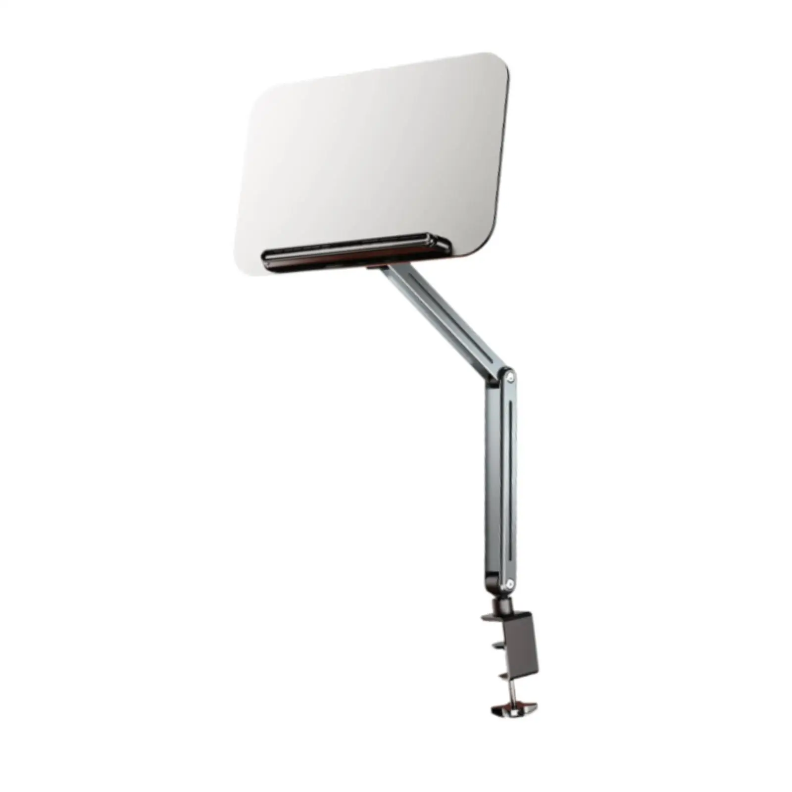 Adjustable Reading Book Stand Desk Clamp Rotating Bookshelf 360 Degree Book Holder for Home Office