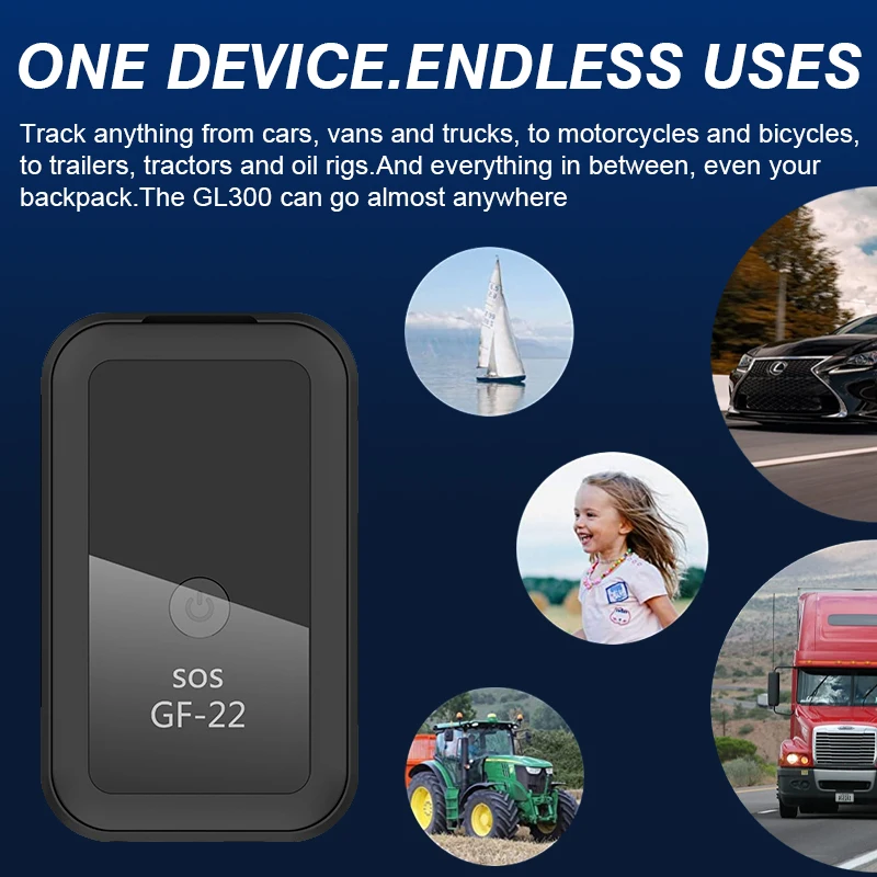 GF-22 GPS Tracker Device Real Time Car Tracker Voice Control Mini Precise Positioning Auto Scanner