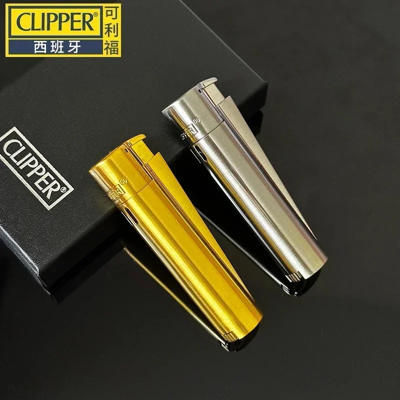 Clipper Turbo Windproof Jet Butane Lighter Portable Metal Gas Lighter Men's Smoking Accessories from Spain