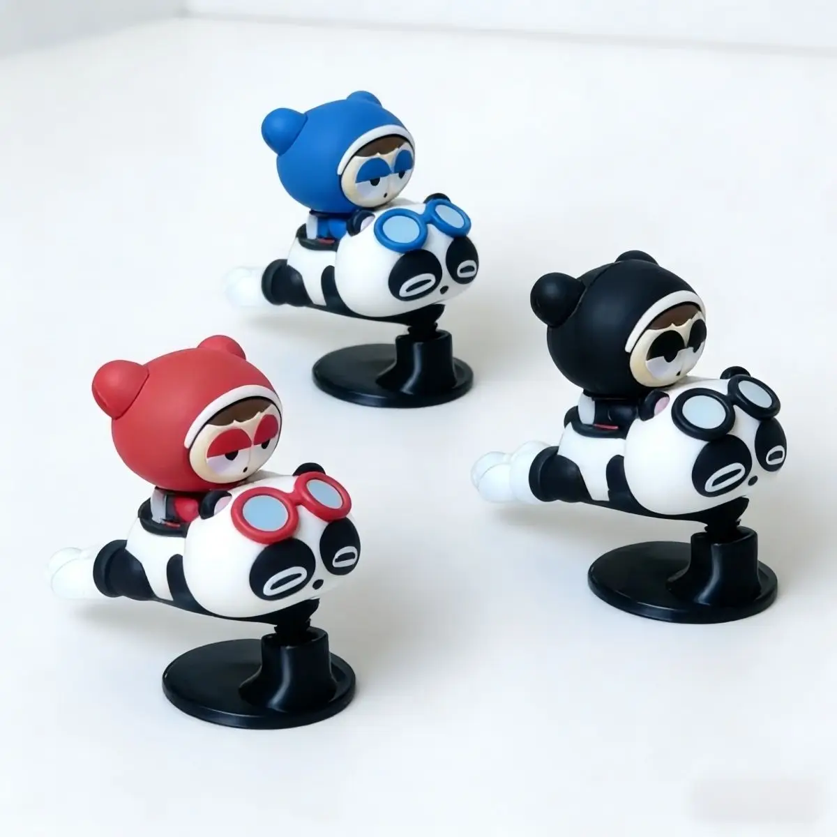 Kartrider Drift Panda G3pro Model Figure Game Periphery Desktop Decoration Car Ornament Collectible Toy For Adult Game Fans
