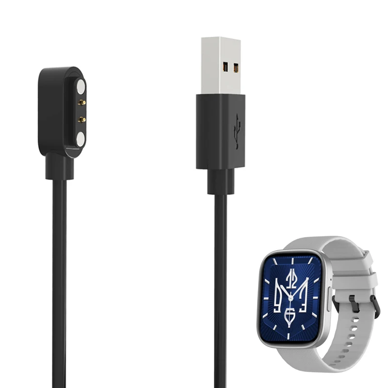 Зарядное устройство для док-станции Smartwatch, USB-кабель для зарядки, провод питания для Zeblaze GTS 3 /GTS3 Plus/Pro, аксессуары для умных часов