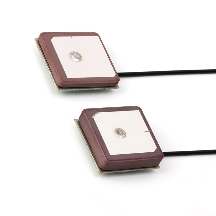 High Gain Passive Ceramic GNSS Antenna for GPS GLONASS with IoT Connector External Waterproof for Drone/Router/Vehicle/Tracking