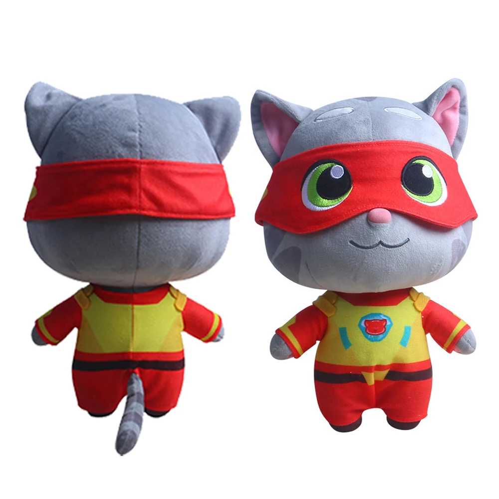 28cm Cartoon Anime Game Talking Tom Cat Plushies Kawaii Plush Toys Soft Stuffed Dolls for Kids Birthday Christmas Gifts