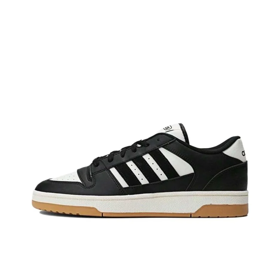 Adidas BREAK START Low top Skateboard Shoes Unisex Black White IH7963