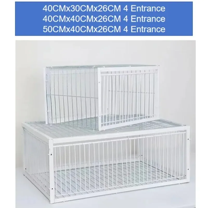 

Pigeon Trap Automatic Trap Birdcage One-way Design, Entry and Exit, Bird Trap, Sparrow Trap