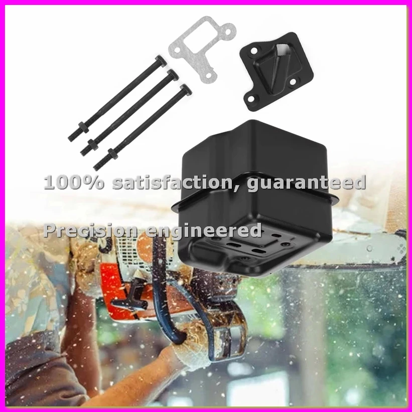 Exhaust Muffler Bolt Gasket Kit Fit for MS310 MS290 MS390 029 039 Chainsaw-ABFB