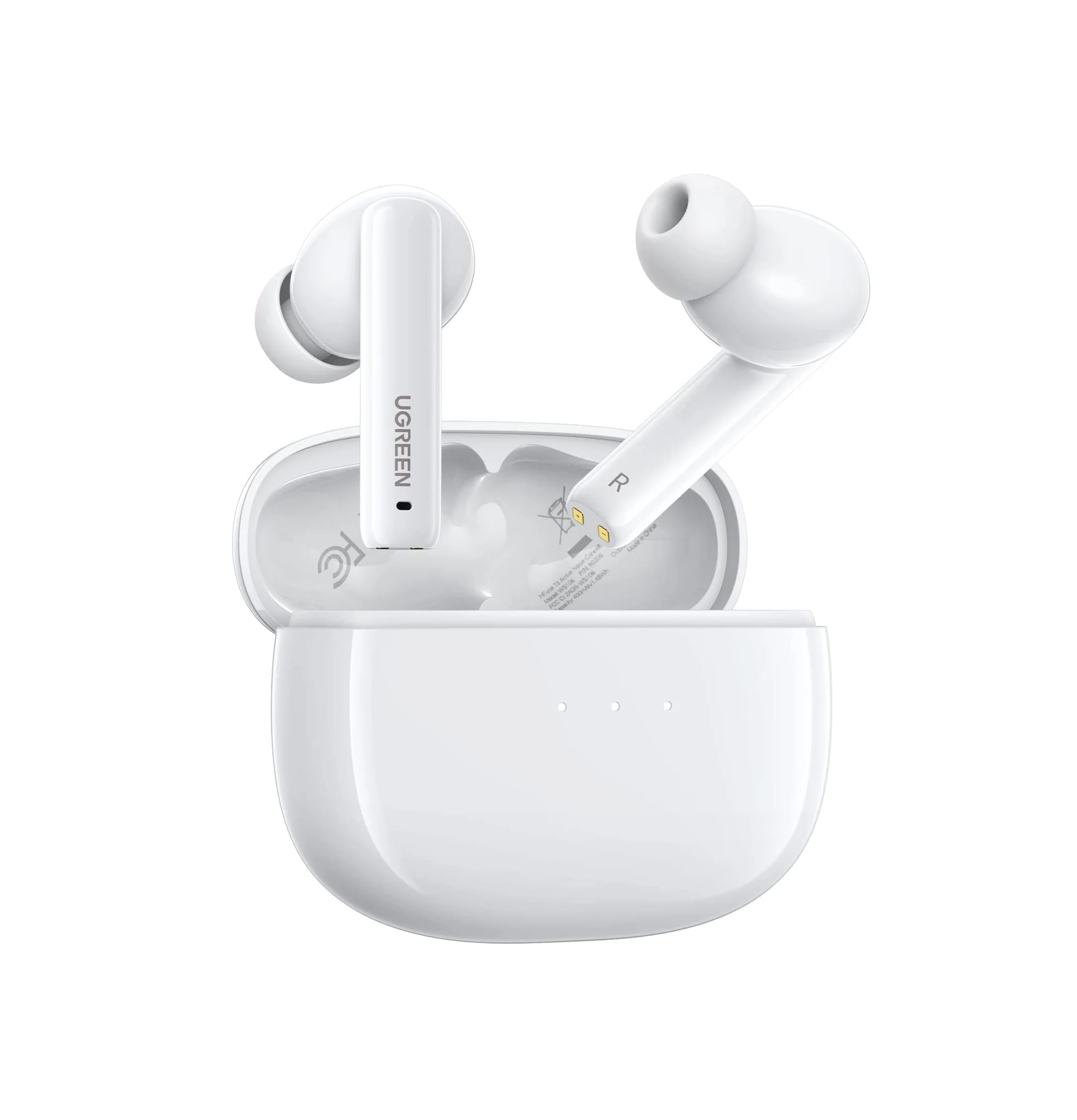 

UGREEN HiTune T3 Active Noise Cancelling Wireless Earbuds Blue Tooth 5.2 AI-Enhanced Clear Calls Blue Tooth Earbuds