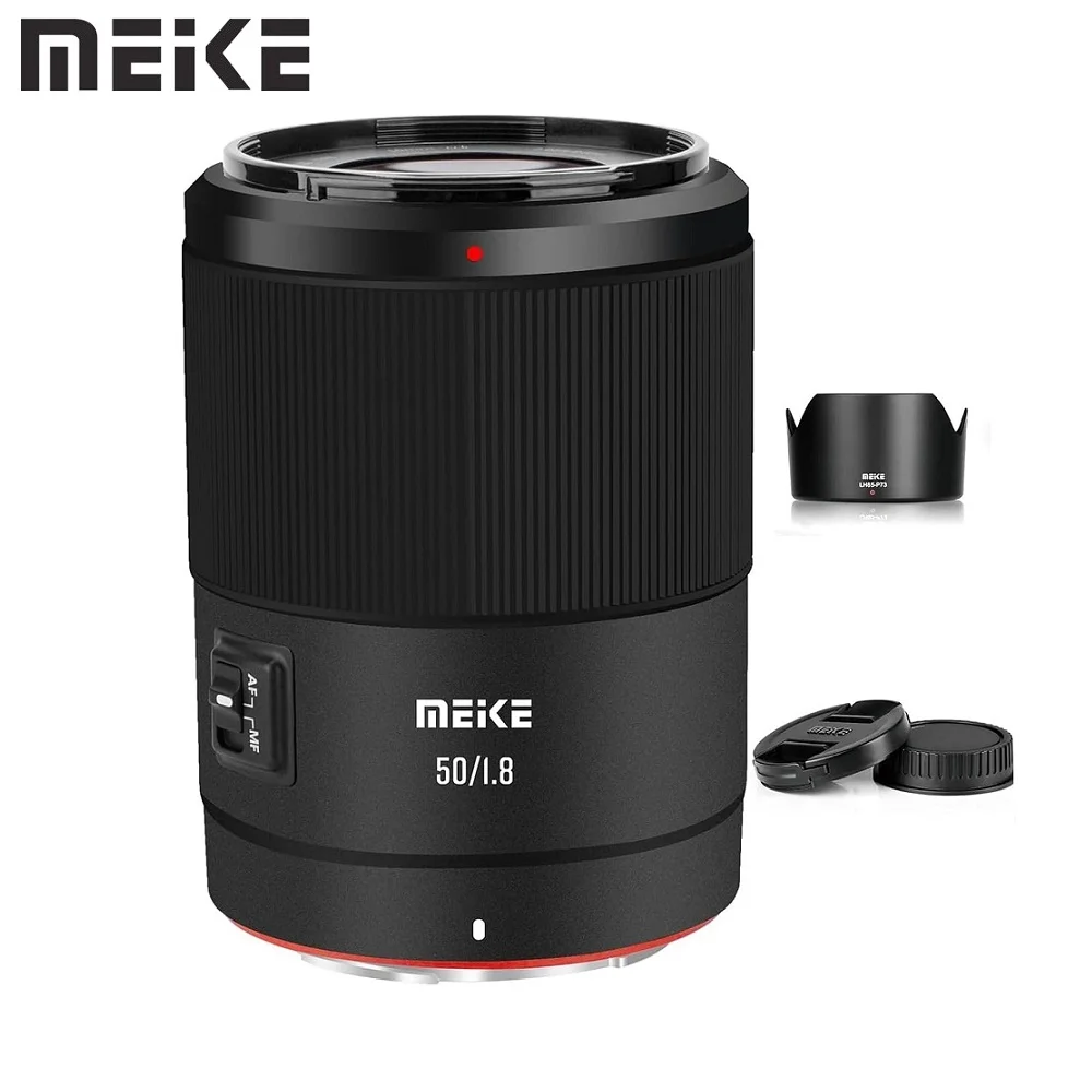 

Meike 50mm f1.8 Full Frame STM Auto Focus Portrait Lens for Sony E Mount A7 A7C A7R A7S A7II A7SIII A7III A7RIII A7RIV A9 A6000