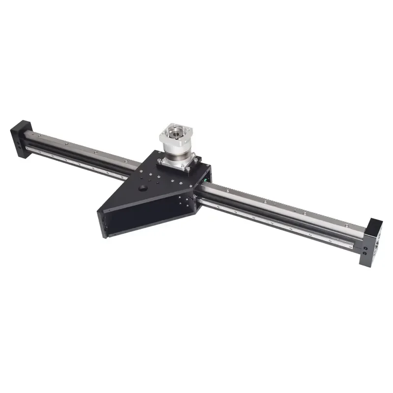 Linear Guide Slide Wide Double Rail CNC Precision Moving Linear Worktable Small Rack and Pinion Module