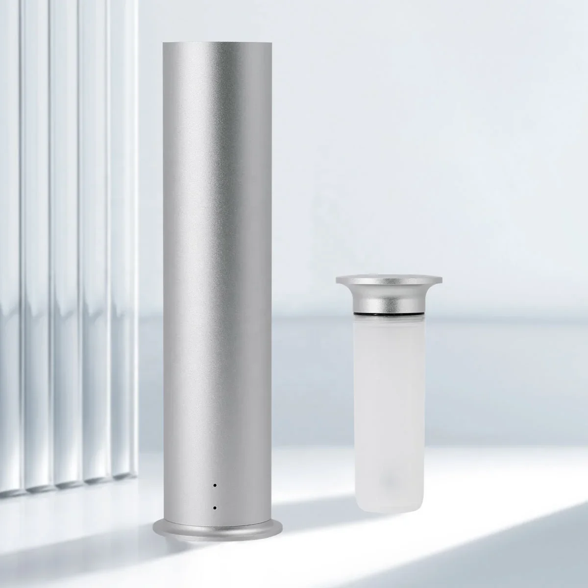 Difusor de aroma de aceite esencial independiente portátil, máquina de aire aromático con Bluetooth/wifi, Control por aplicación, 300cbm, 100ml