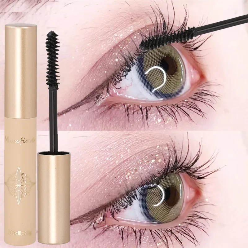 Extra Volumen Wimpern Mascara verlängert Wimpern Anti-Schweiß natürliche wasserdichte schnell trocknen schwarz braun matt Mascara Make-up Comes tics