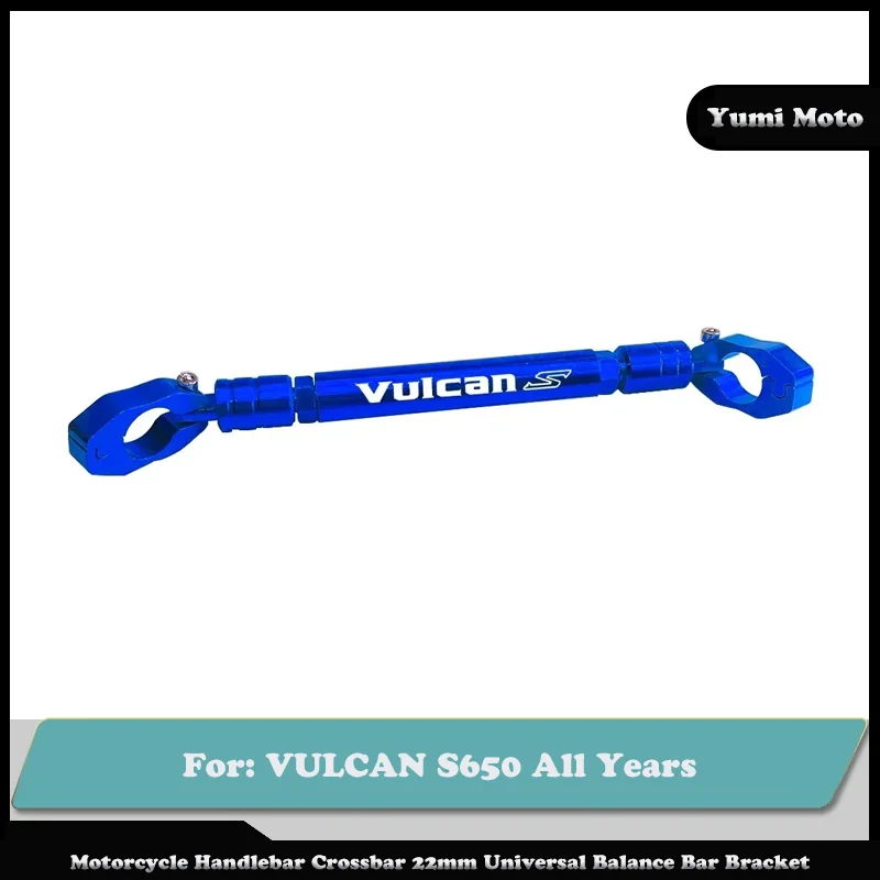 

Motorcycle Handlebar Crossbar 22mm Universal Balance Bar Bracket Motorcycle Accessories For KAWASAKI VULCAN S650 All Years
