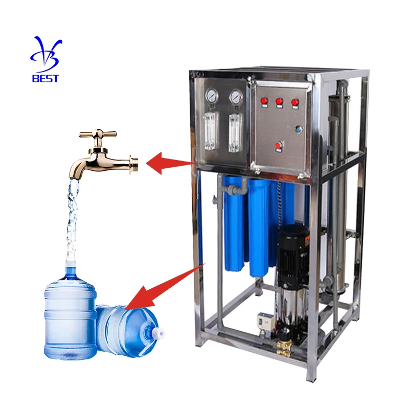 

250LPH 500LPH RO system filtration plant water purification system reverse osmosis water filter system