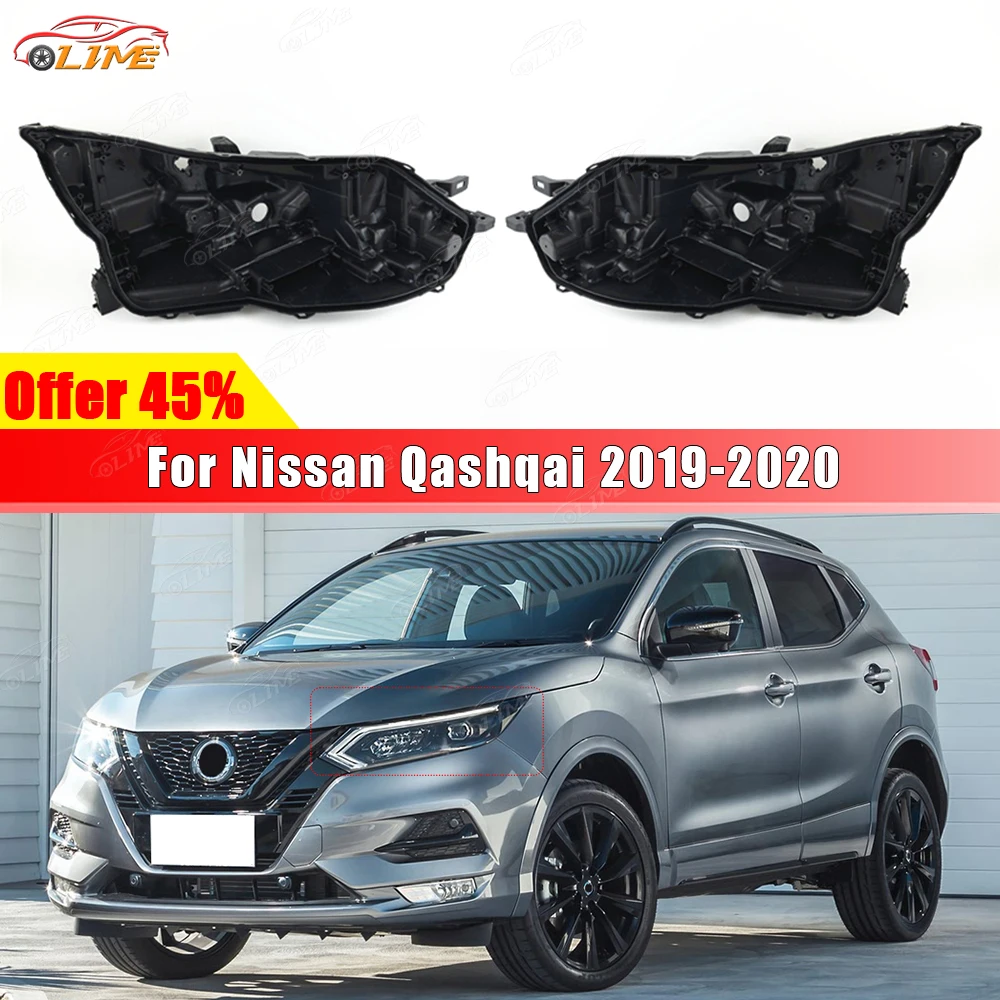 

Headlamp House Fit For Nissan Qashqai 2019 2020 Headlight Base Automotive Parts Car Rear Base Auto Headlight Back House