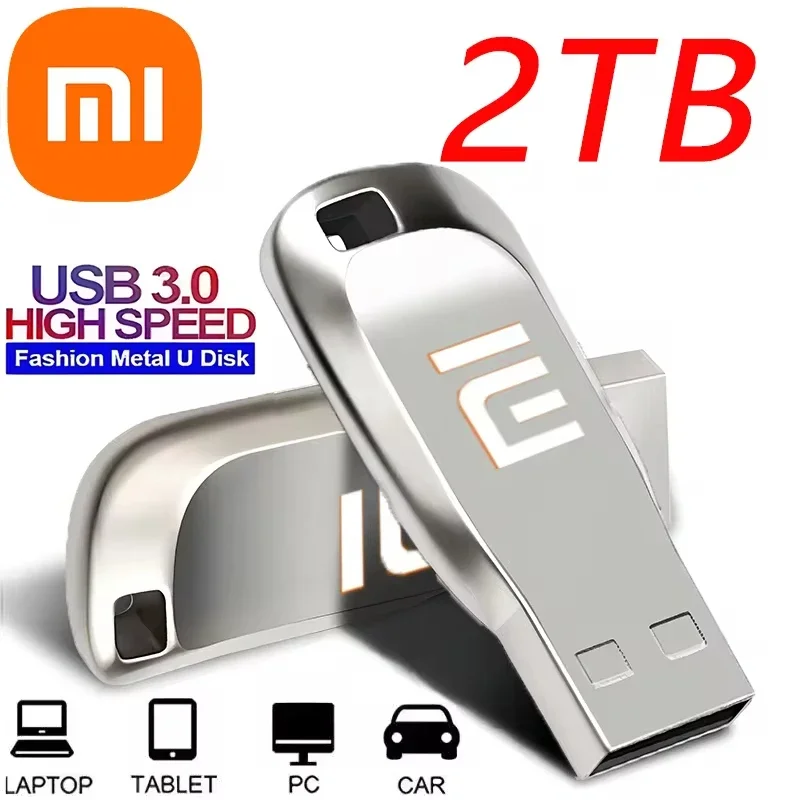 Xiaomi 2tb USB Flash Drive 3.2 Type C PenDrive Memory Stick 64G 128GB Pen Drive 256g Flash Disk for PC Smartphone Storage U Disk