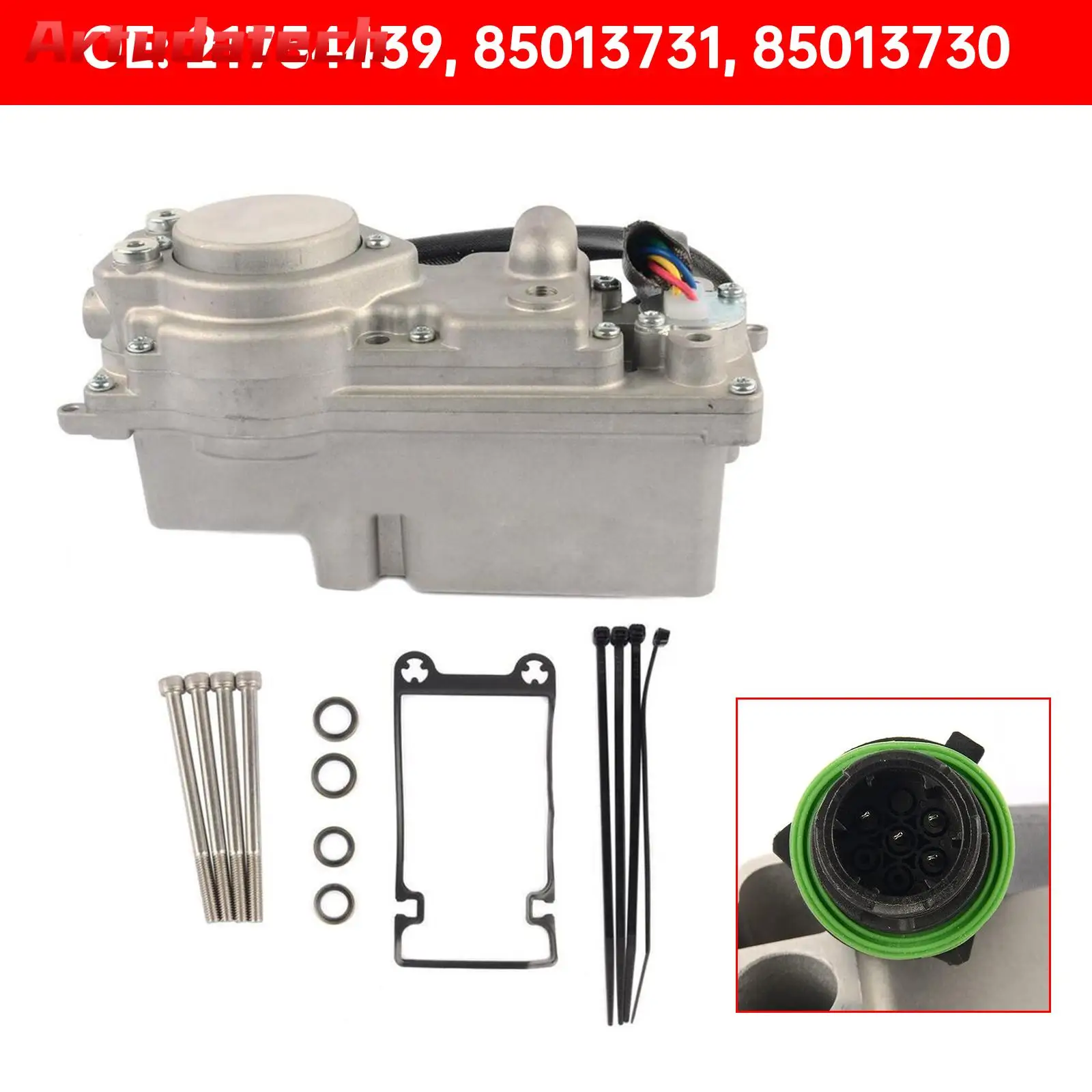 Artudatech 24V Turbo Electronic Actuator for Volvo D11 D13 D16 Holset VGT 85013731 85013730