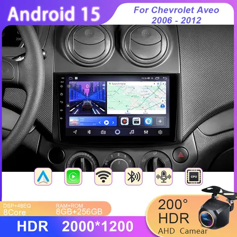Navigation For Chevrolet Aveo 2006 2007 2008 2009 2010 2011 2012 No 2din DVD Screen Dash Cam Stereo Head Unit Multimedia Player