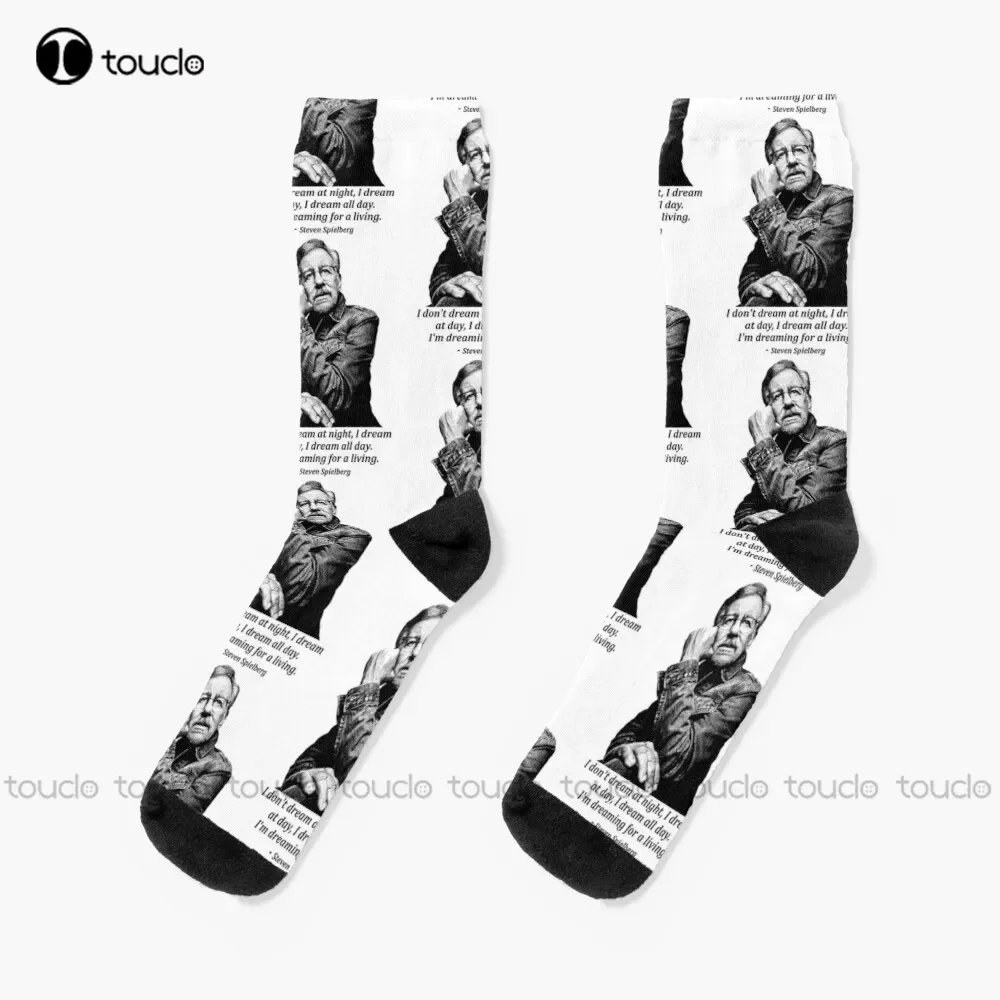 

Steven Spielberg Awesome Quote Socks Long Socks Thanksgiving Christmas New Year Gift Unisex Adult Teen Youth Socks Custom Gift