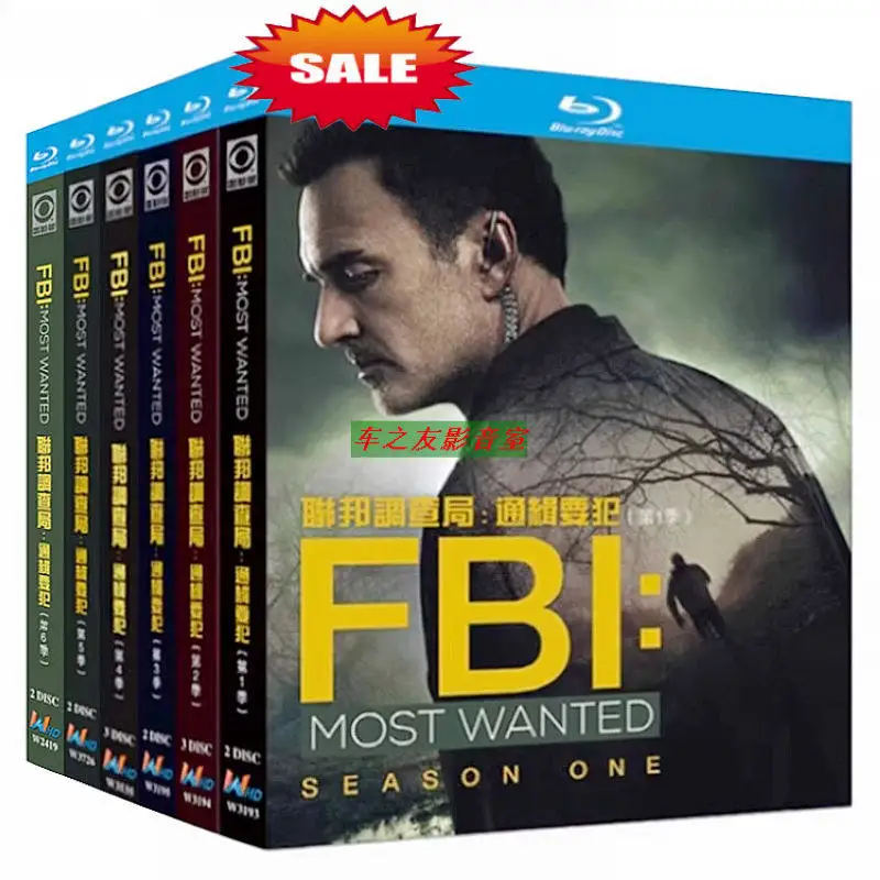

FBI: Самые разыскиваемые. Сезоны 1-6. Набор Blu-ray дисков (12 DVD)